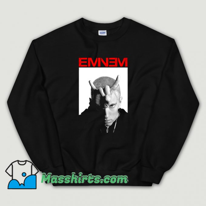 Rap Eminem Bravado Horns Sweatshirt On Sale