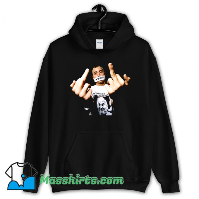 Rap Eminem Fuck Middle Finger Hoodie Streetwear