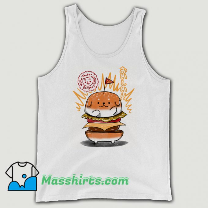 Shiba Burgers Classic Tank Top