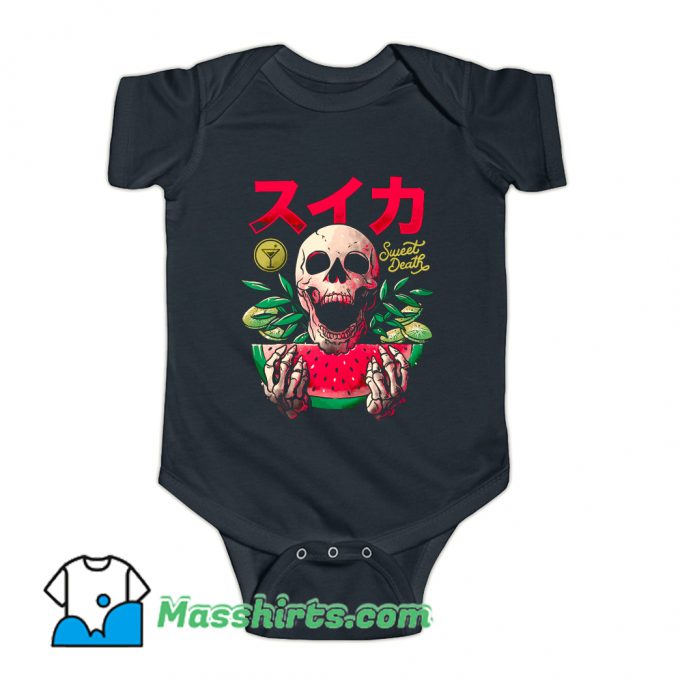 Sweet Death Skull Baby Onesie