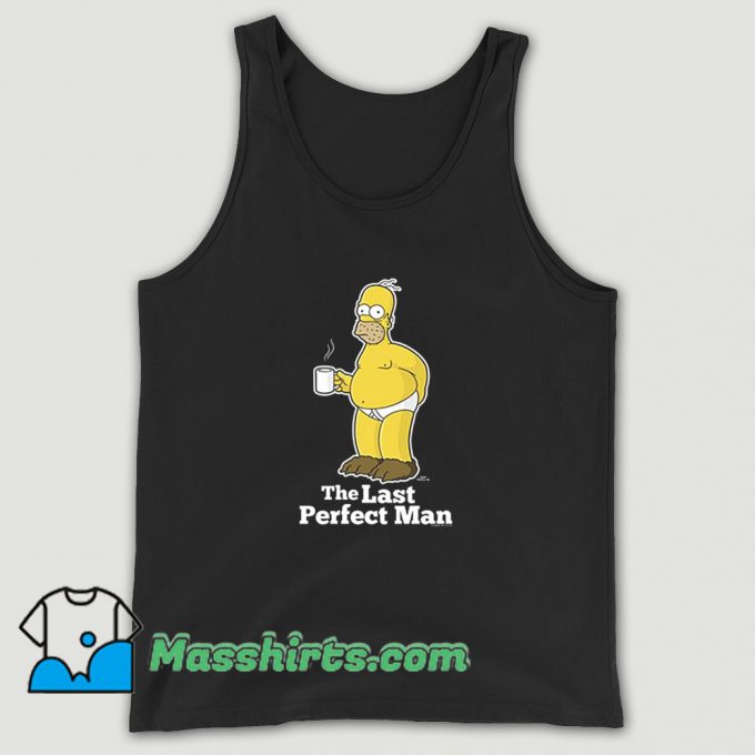 The Last Perfect Man Simpsons Tank Top