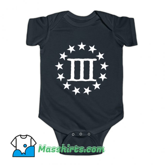 Three Percenter God Country Family Baby Onesie