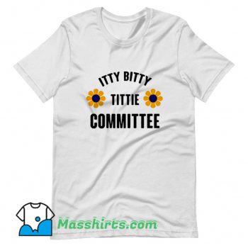 Vintage Itty Bitty Titty Committee T Shirt Design