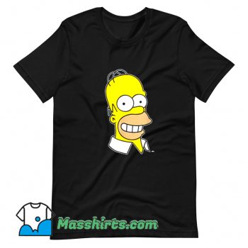 Vintage The Simpsons Homer Simpson Face T Shirt Design