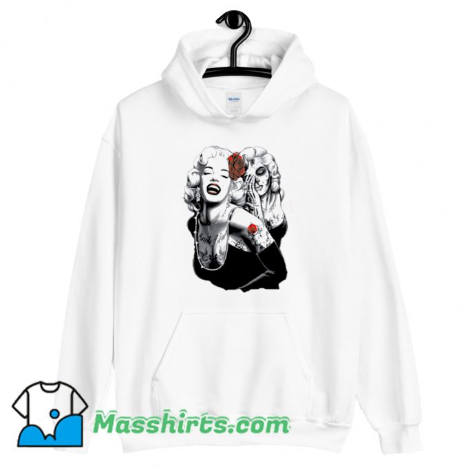 Awesome Marilyn Monroe Tattooed Hoodie Streetwear