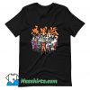 Awesome Naruto Cast Group Comic T Shirt Design