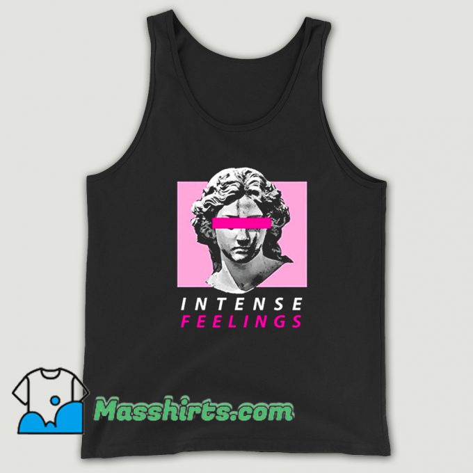 Awesome Vaporwave Intense Feelings Tank Top