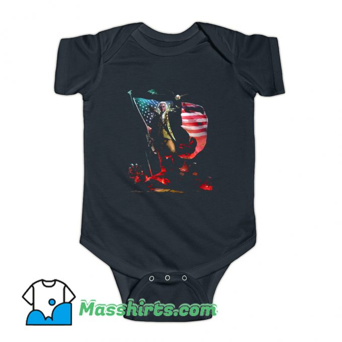 Badass George Washington Classic Baby Onesie