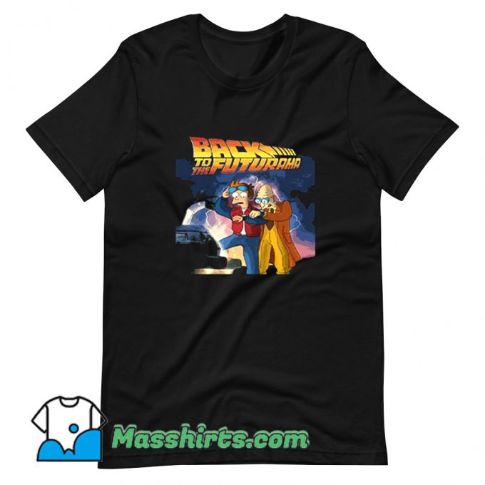 Best Back to The Future Futurama T Shirt Design