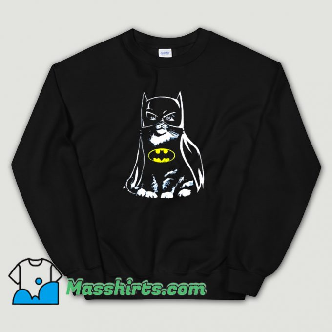 Best Bat Cat Batman Parody Sweatshirt