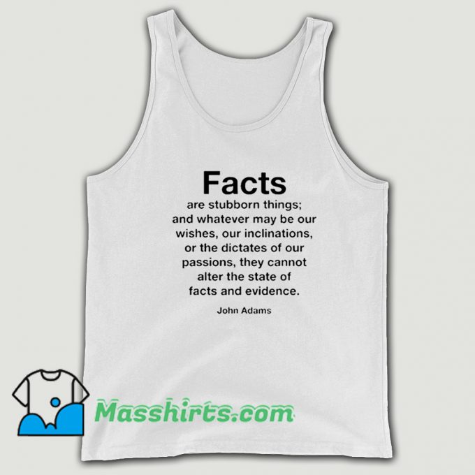 Best John Adams Quote Tank Top