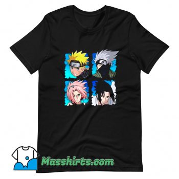 Best Naruto Shippuden 4 Heads T Shirt Design