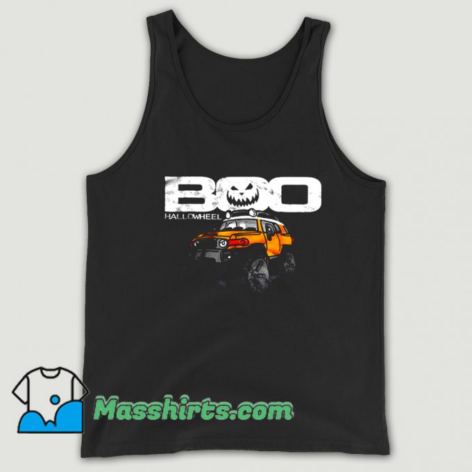 Boo Hallowheel FJ Cruiser Halloween Tank Top