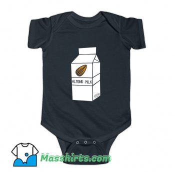 Classic Almond Milk Cartoon Baby Onesie