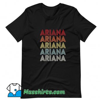 Classic Ariana Grande Retro 90s T Shirt Design