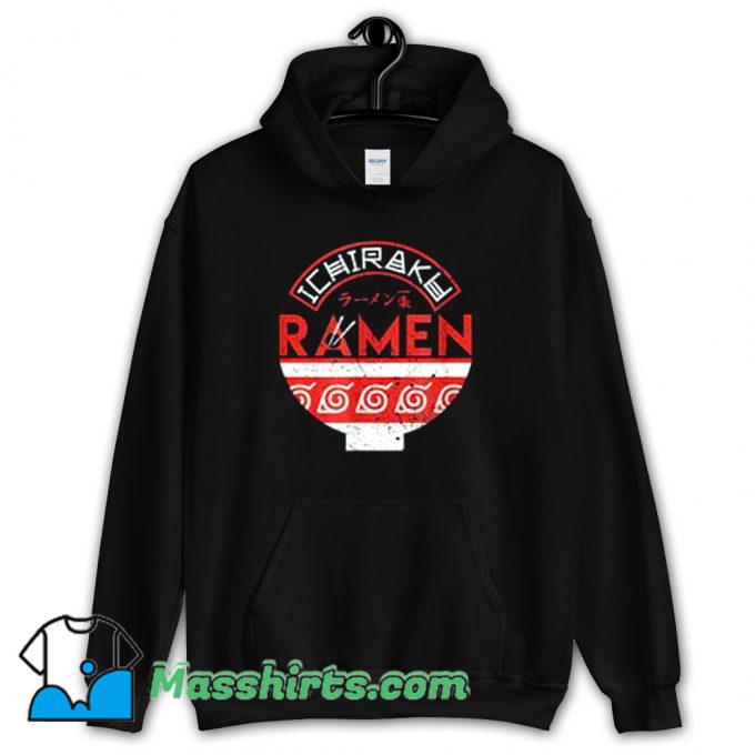 Classic Naruto Ichiraku Ramen Bowl Hoodie Streetwear