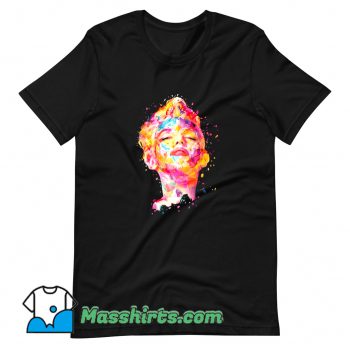 Colorful Marilyn Monroe Vintage T Shirt Design