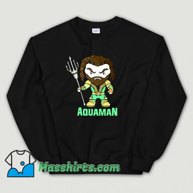 Cool Aquaman Cartoon Movie Sweatshirt