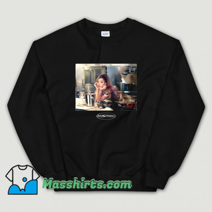 Cute Ariana Grande Photo Sweatshirt