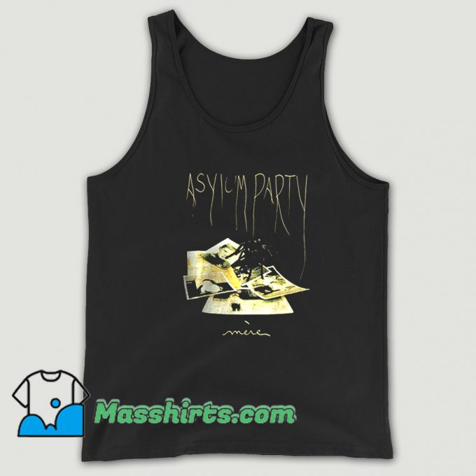 Darkwave Asylum Party Mere Post Punk Tank Top