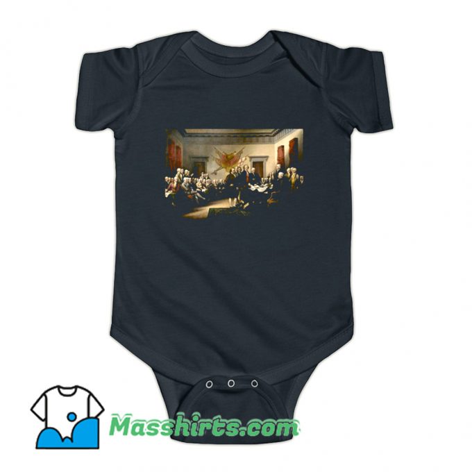 Declaration Of Independence Baby Onesie