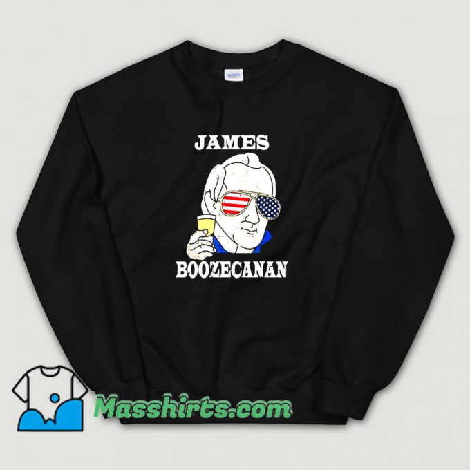 Drink Party 4Th Of July James Boozecanan Sweatshirt