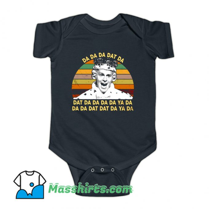 Hamilton King George Chorus Baby Onesie