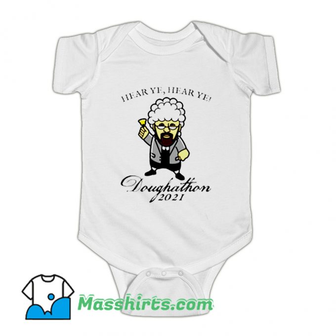 Hear ye hear ye Daughthon John Adams Baby Onesie