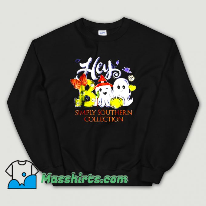 Hey Boo Simply Southern Collection Sweatshirt On Sale