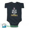 James Madison Dukes Life Is Better With Football Baby Onesie