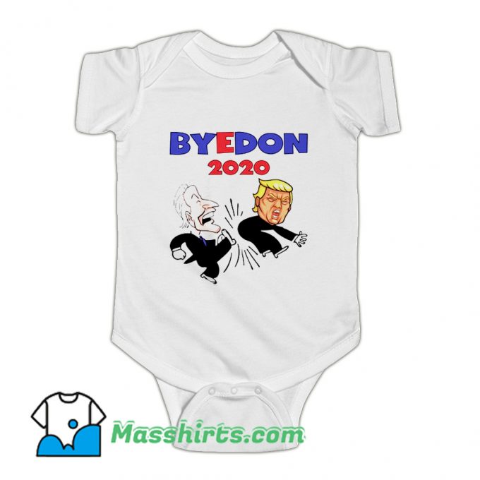 Joe Biden Kick Donald Trump 2020 Baby Onesie