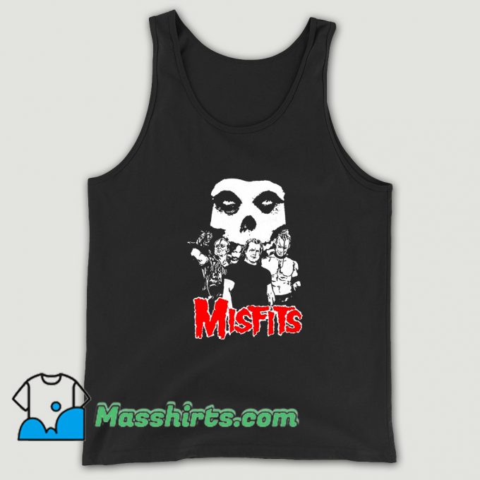 Misfits 1980 Tour Music Rock Tank Top On Sale