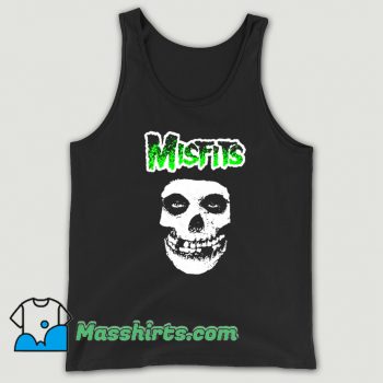 Misfits Band Logo Rock Music Tank Top On Sale