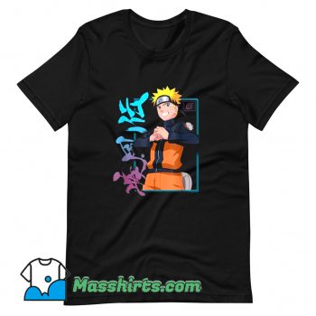 Naruto Shippuden Kanji Frame Funny T Shirt Design
