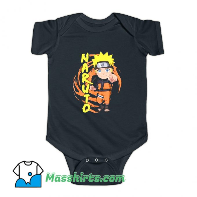 Naturo Chibi Fist So Cute Baby Onesie