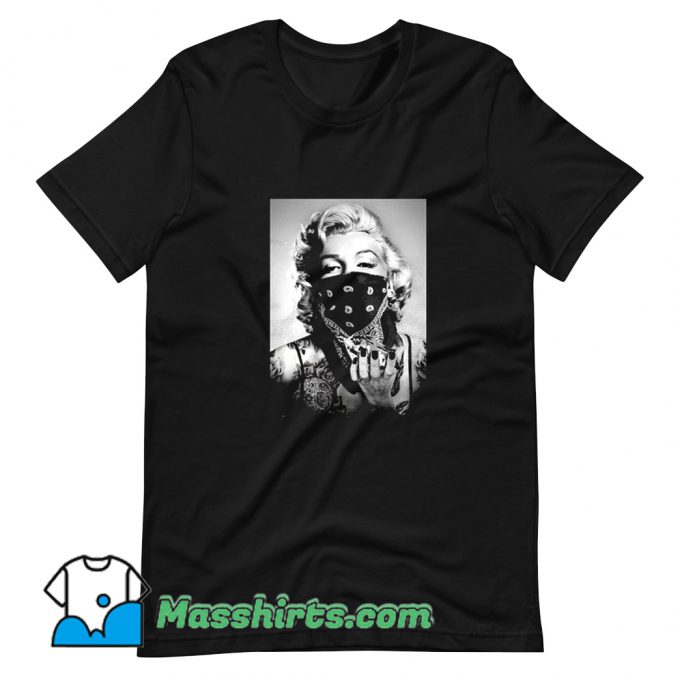 New Actress Marilyn Monroe Bandana T Shirt Design