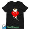 New Bearded Dragon Heart Valentines Day T Shirt Design