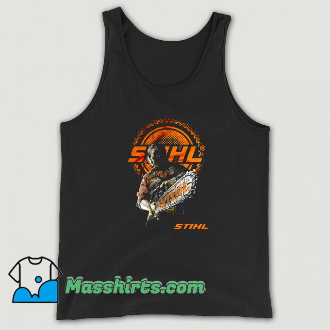 New Halloween STIHL Texas Chainsaw Tank Top