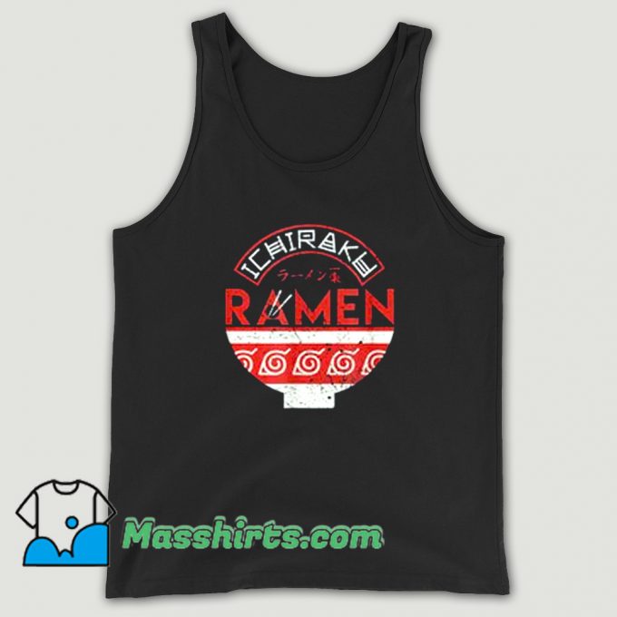 New Naruto Ichiraku Ramen Bowl Tank Top