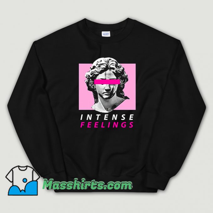 New Vaporwave Intense Feelings Sweatshirt