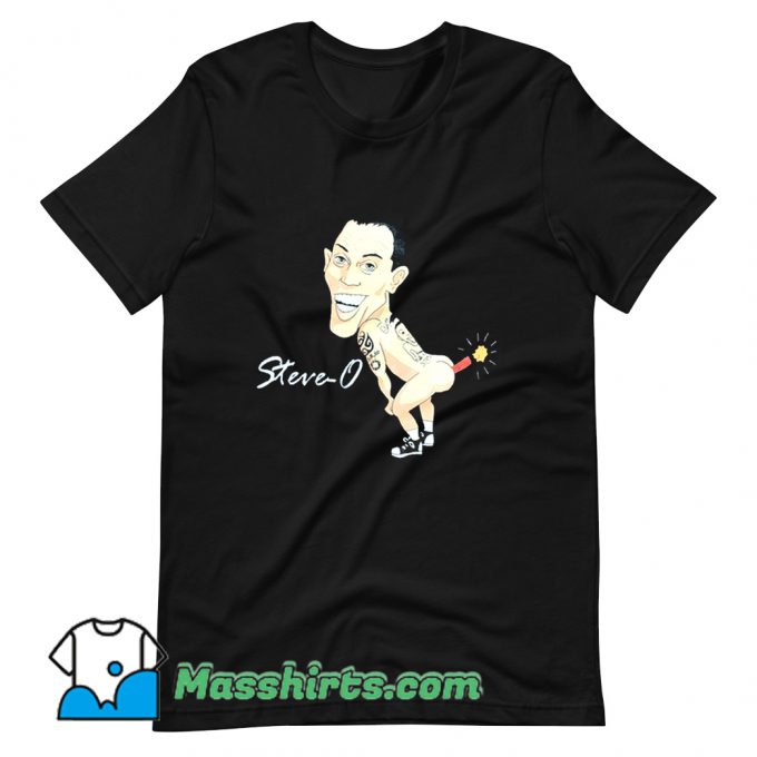 Original Comedy Cartoon Steve O T Shirt Design