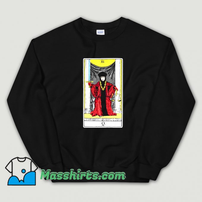 Original Star Trek TNG Q Tarot Card Sweatshirt