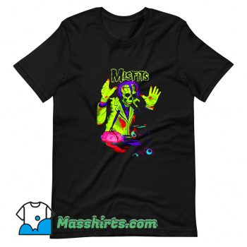Original The Misfits Skeleton Green T Shirt Design