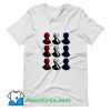 President Thomas Jefferso Red White Blue T Shirt Design