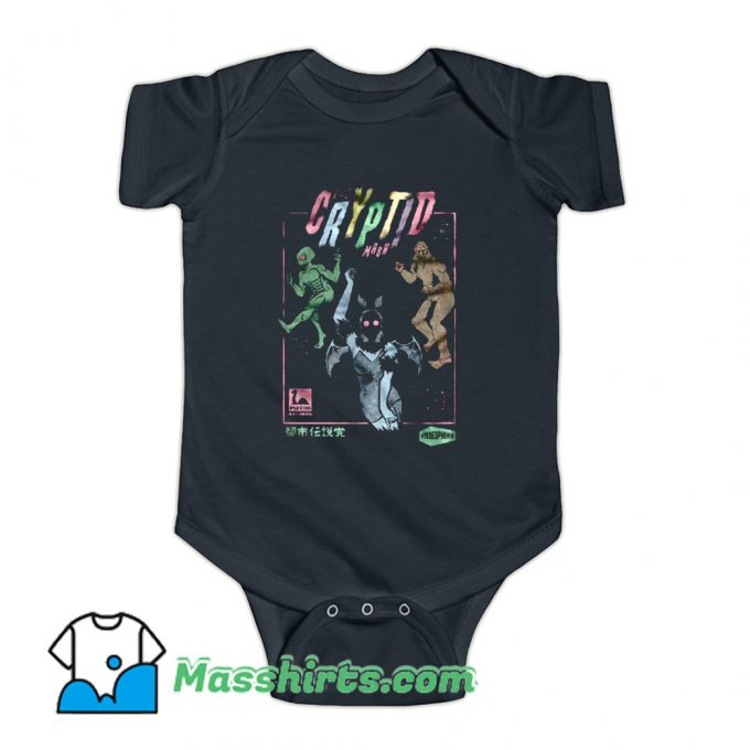 The Cryptid Mash Halloween Baby Onesie