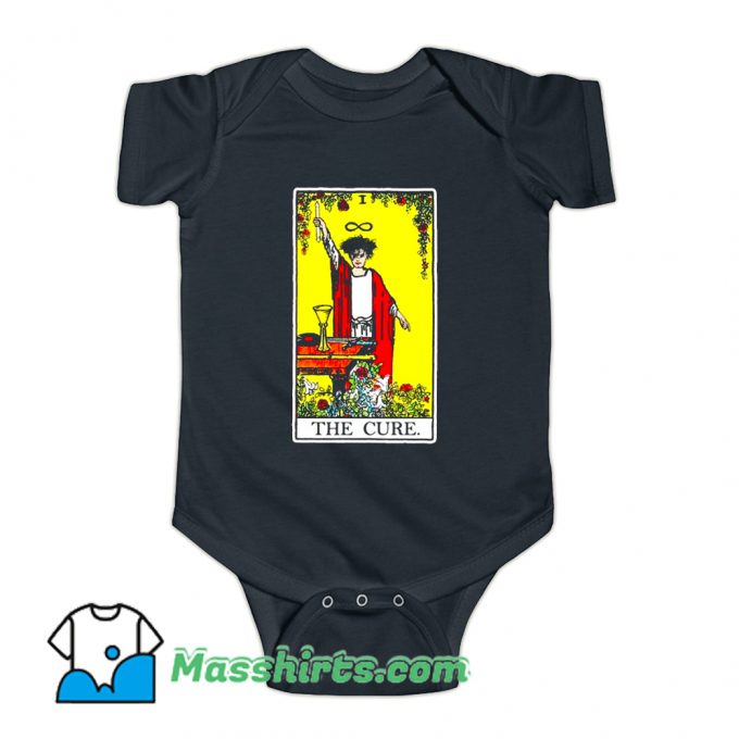 The Cure Tarot Card Baby Onesie