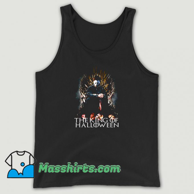 The King Of Halloween Funny Tank Top