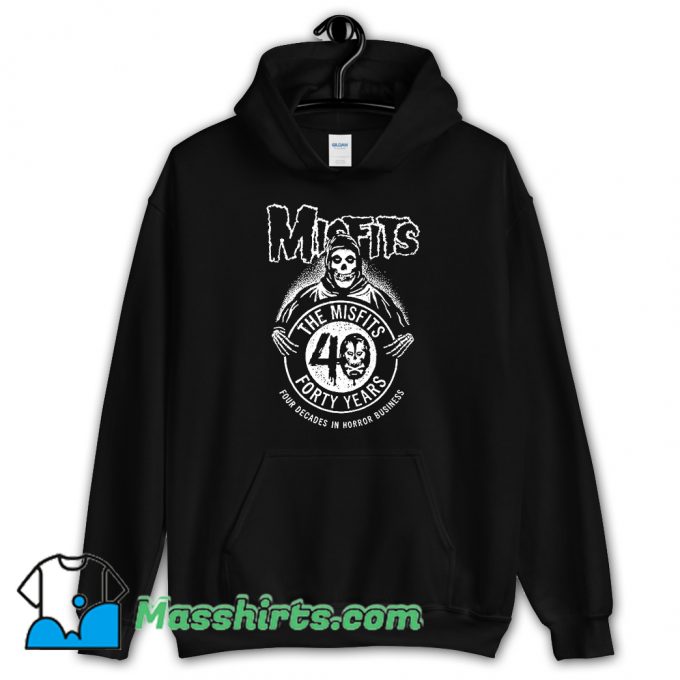 The Misfits Forty Years Anniversary Cool Hoodie Streetwear