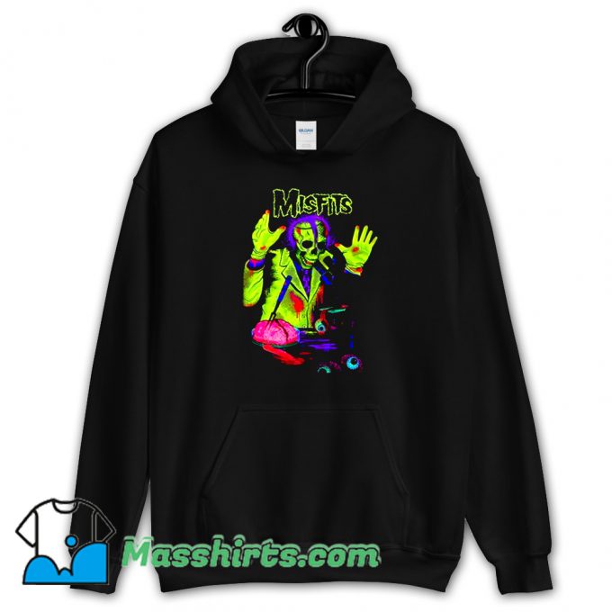 The Misfits Skeleton Green Hoodie Streetwear