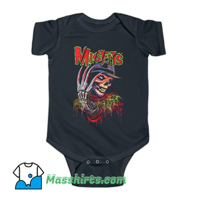 The Misfits Tour Music Rock Retro 90s Baby Onesie